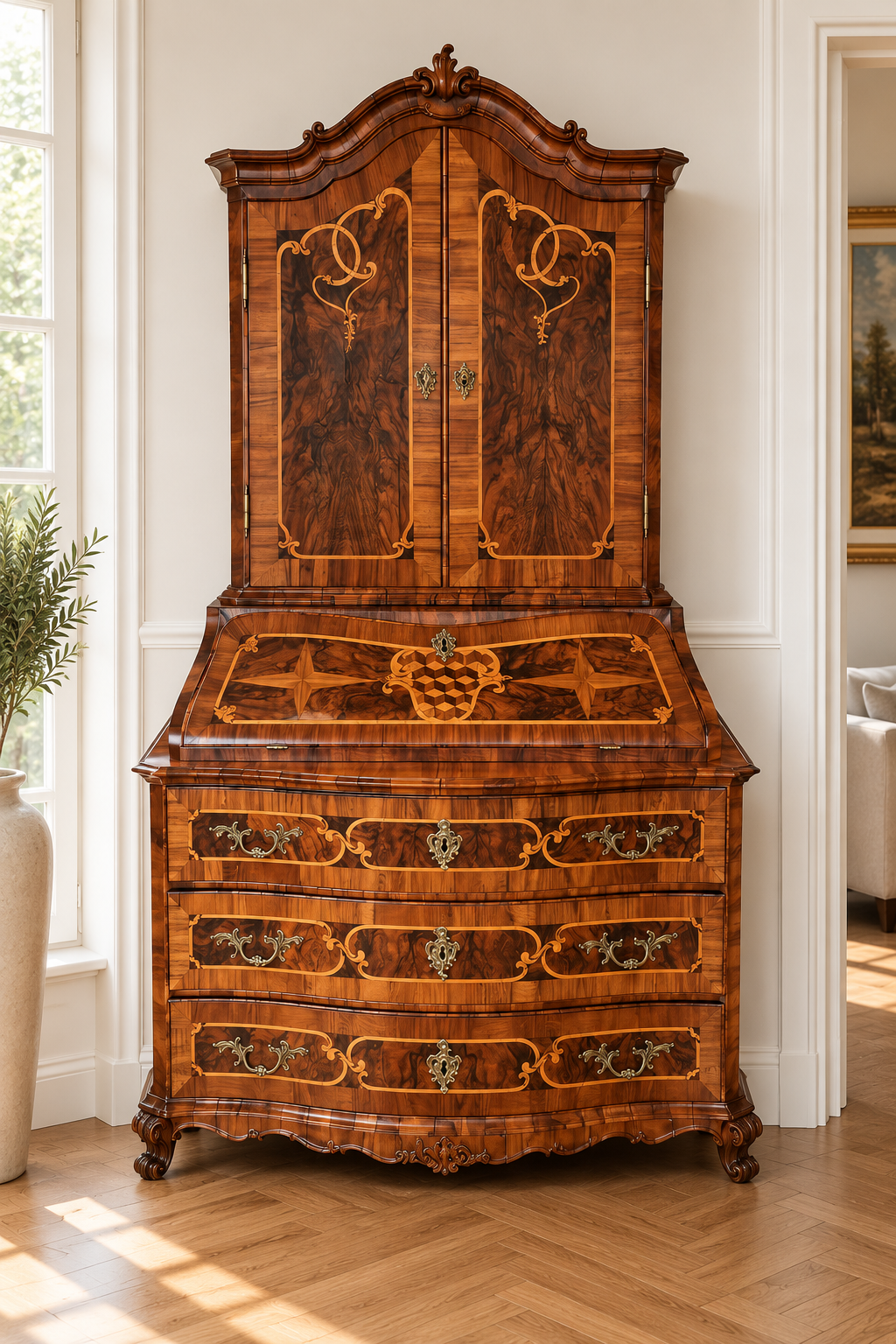Mainzer Tabernakel Barocksekretär um 1740