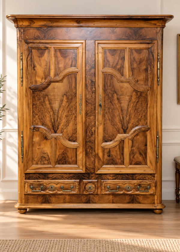 Lothringer Schrank Nussbaum um 1800