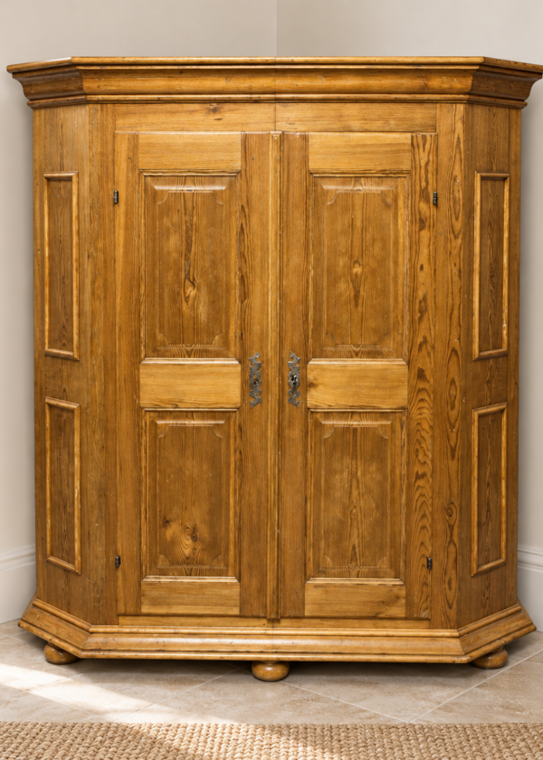 Fichte Barock Schrank um 1750