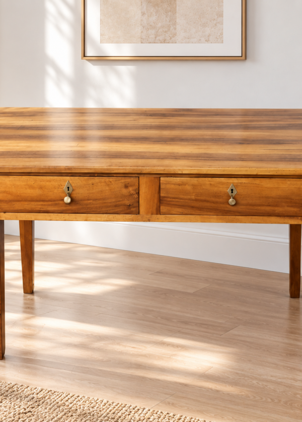 Biedermeier Nussbaum Tisch