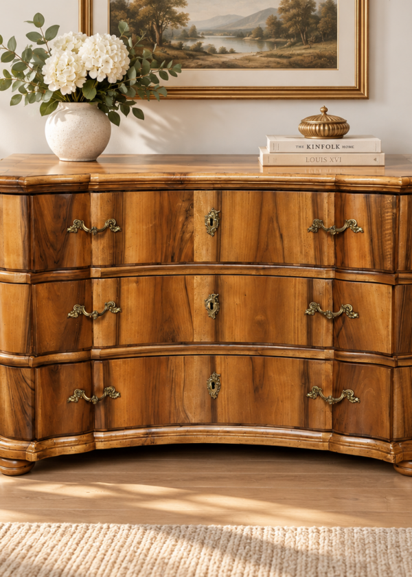 Barock Kommode Nussbaum