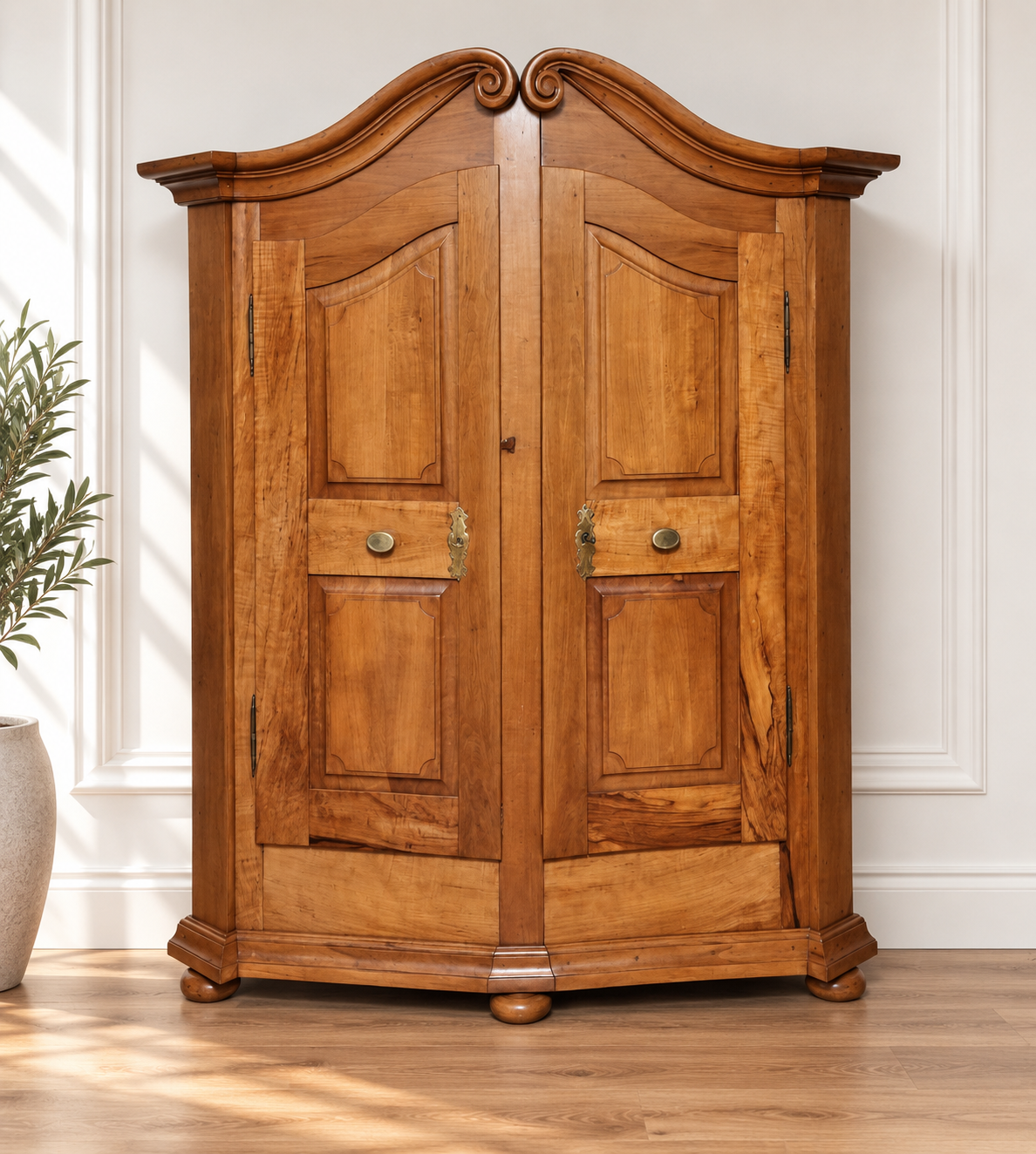 Barock Bodensee Schrank Birnbaum