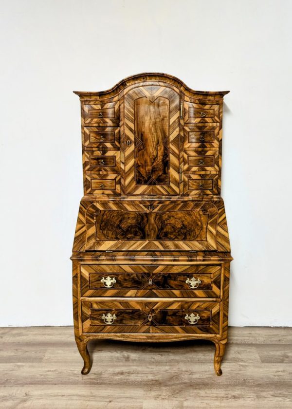 Barock Tabernakel Sekretär Nussbaum
