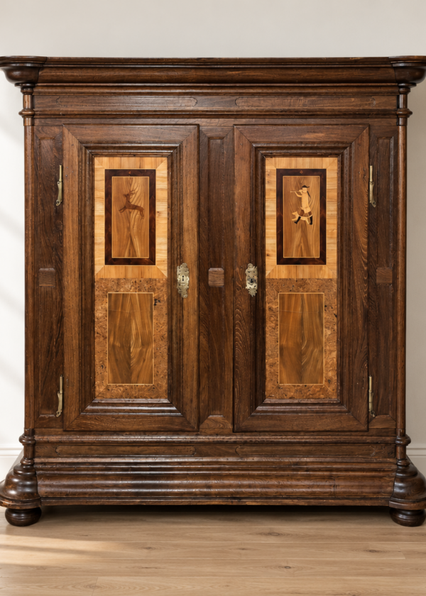 Barock Schrank Eiche Lothringen 18 Jahrhundert