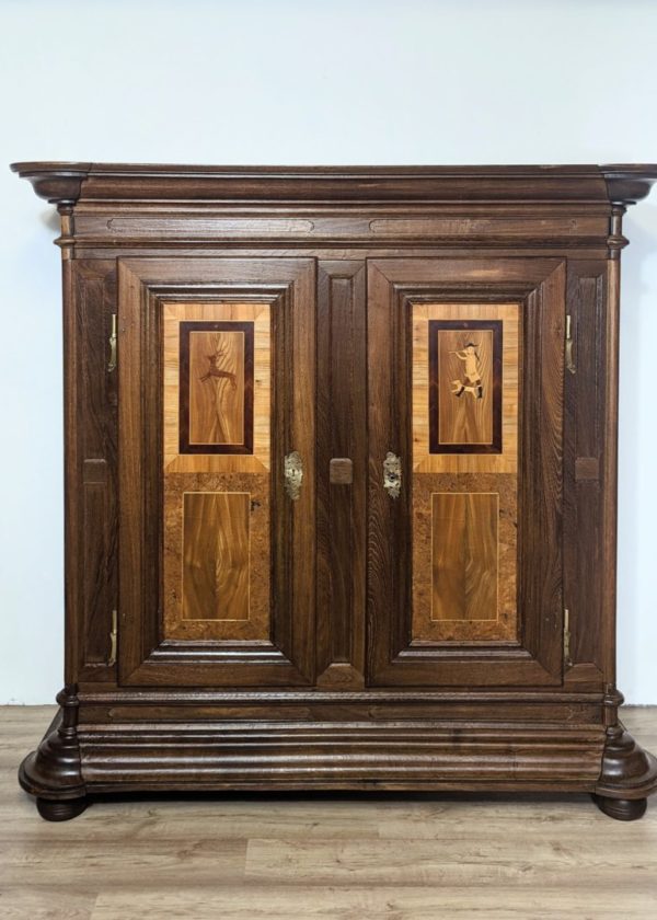 Barock Schrank Eiche Lothringen 18 Jahrhundert
