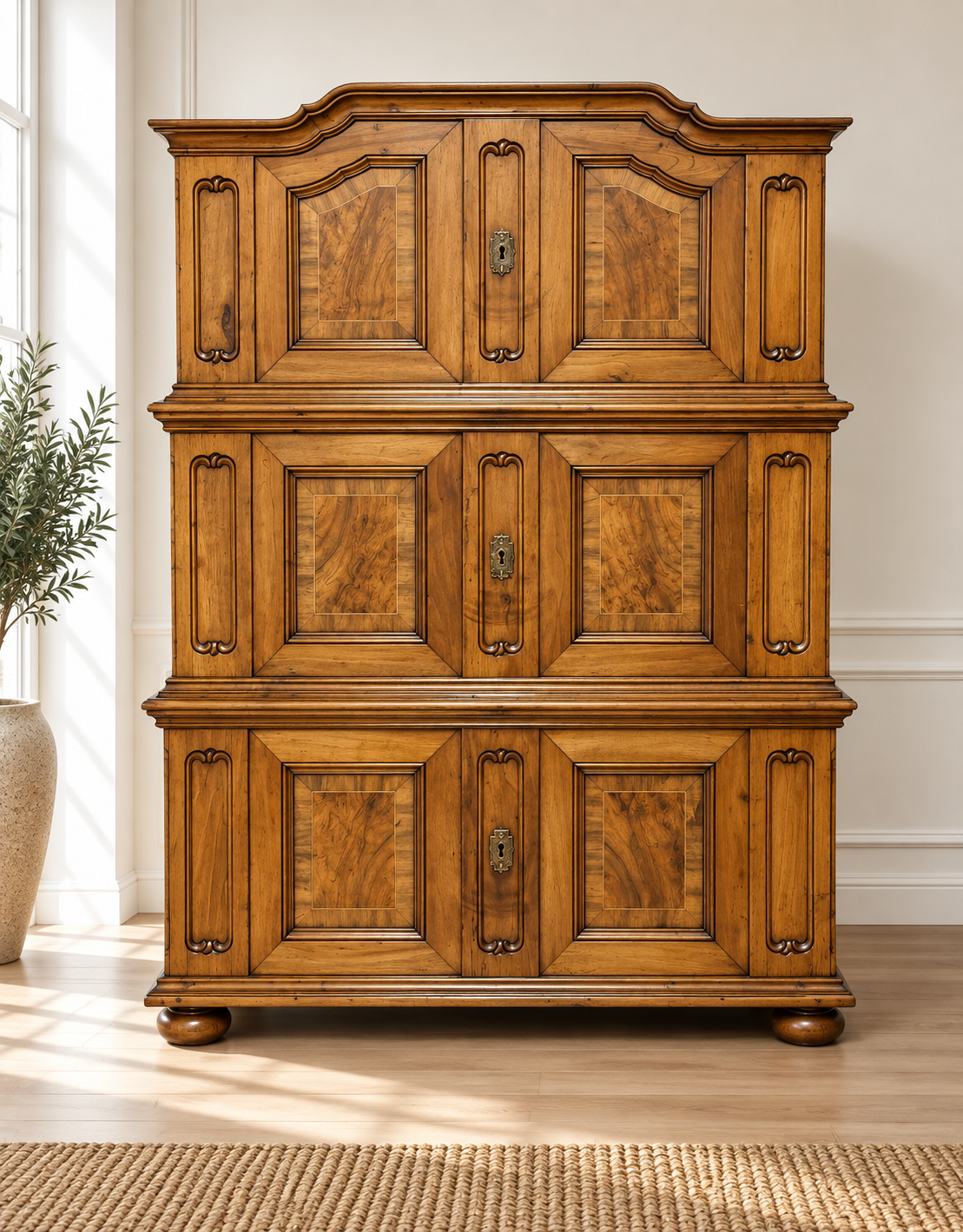Barock / Rokoko Brandschrank 18 Jahrhundert