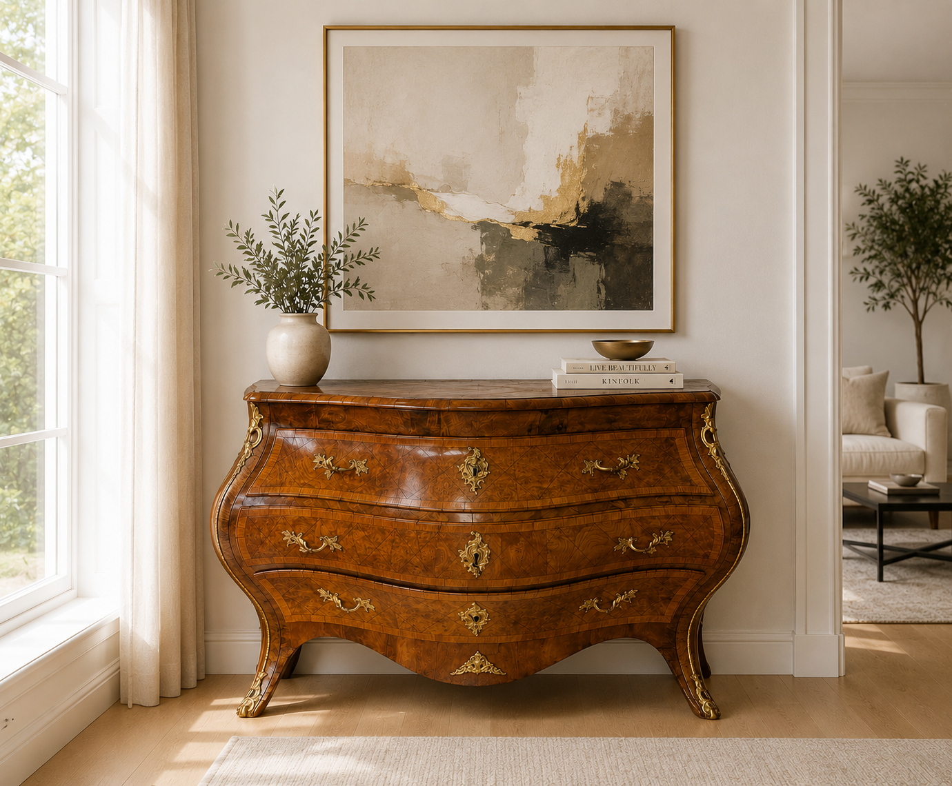 Barock Kommode Esche um 1730
