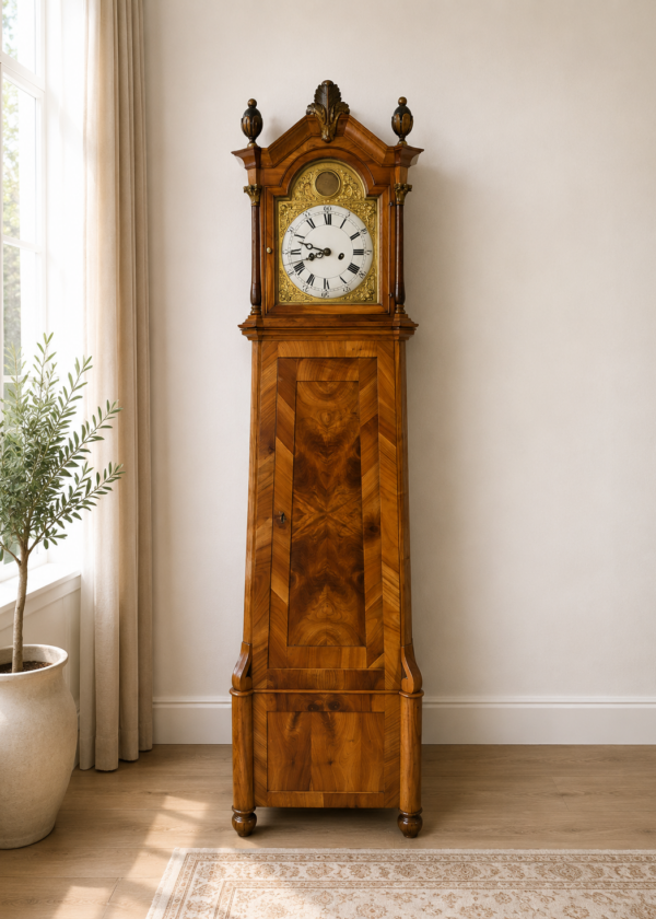 Bergische Standuhr Kirschbaum um 1800