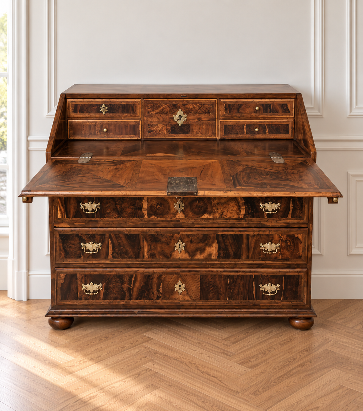 Barock Sekretär um 1730 – Bild 2