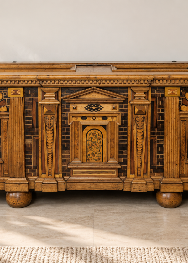 Renaissance Eiche Truhe