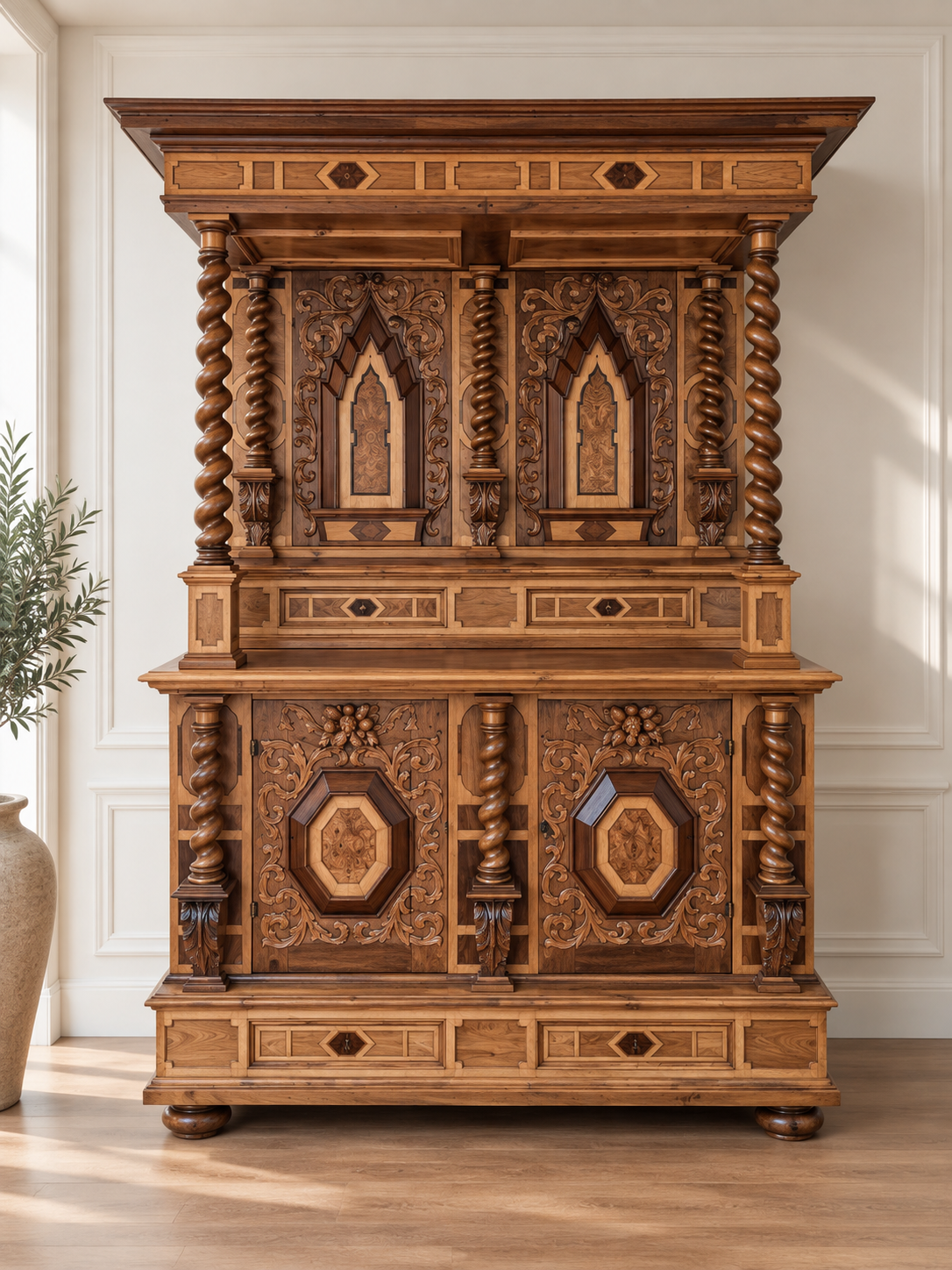 Renaissance Schrank / Buffet 17 Jahrhundert