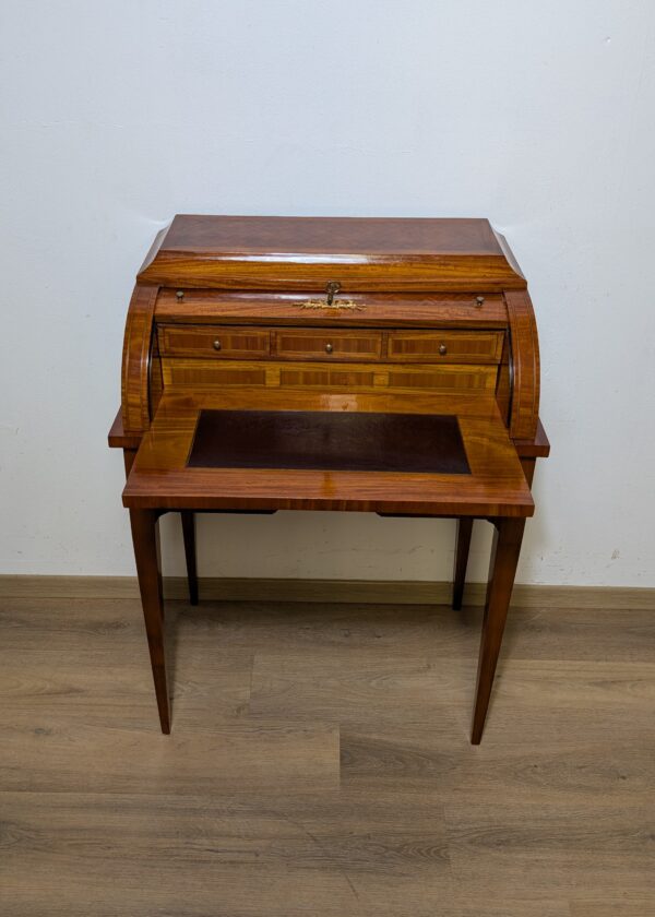 Sekretär / Zylinderbureau Rosenholz