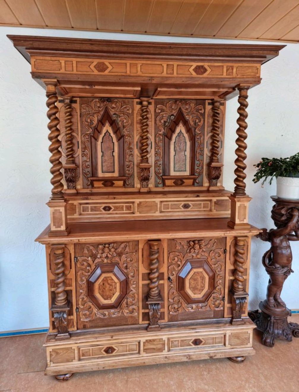 Renaissance Schrank / Buffet 17 Jahrhundert
