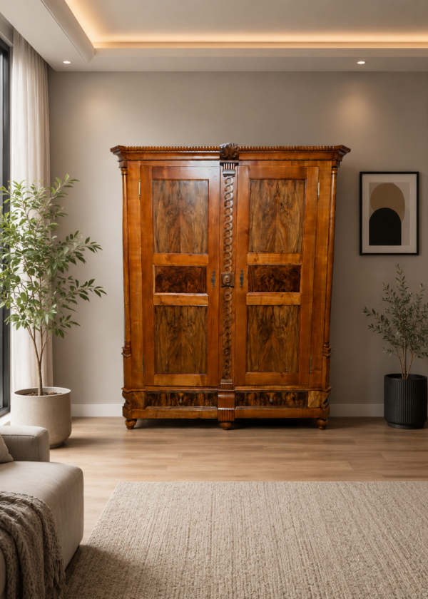 Louis Seize Kirschbaum Schrank