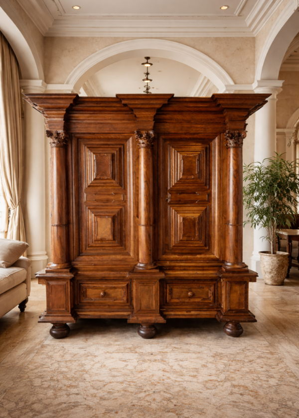 Danziger Barock Schrank Palisander